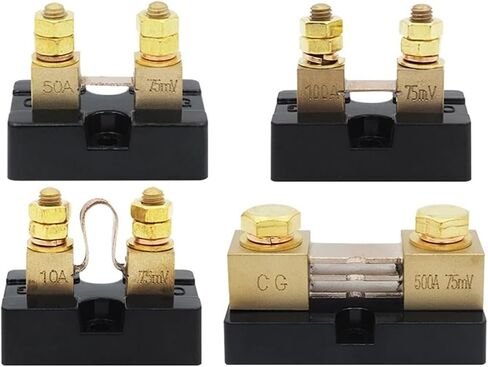 Shunt FL-15 5A/10A/50A/100A/200A/500A/600A 50MV 75MV 100MV DC AMMETER TANNALOG Signal Resistance 1PCS (400A ، 0.25 CLASS_100MV) in Saudi Arabia