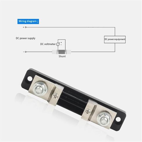 خارجي Shunt FL-2D 200A-300A / 75MV AMMETER SHUNT ROUSTOR لـ AMMETER DIGITAL AMP Voltmeter Power Meter 1PCS in Saudi Arabia