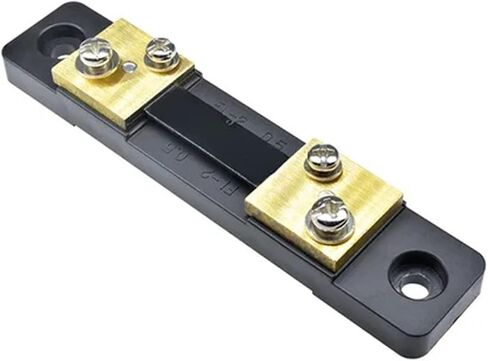 خارجي Shunt Fl-2 50a 100a 75mv مقاومات تحويلة العدادات الحالية 50A/75MV 100A/75MV ل Ammeter Digital Voltmeter 1PCS (100A 75MV) in Saudi Arabia
