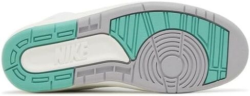 Jordan Womens 2 Retro 'Crystal Mint' Fn6755-100 (White/Crystal Mint/Metallic Red Bronze/Wolf Gray/Sail ، نظام حجم الأحذية الأمريكي ، البالغين ، الرجال ، المتوسط ​​، 7) in Saudi Arabia