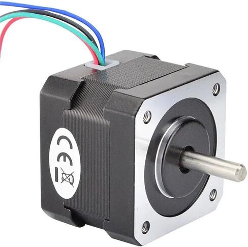 Nema 17 Stepper Motor 20mm 42motor Nema17 42BYGH 26Ncm(36.8oz.in) 0.4A 4-Lead Stepping Motor for CNC 3D Printer XYZ in Saudi Arabia