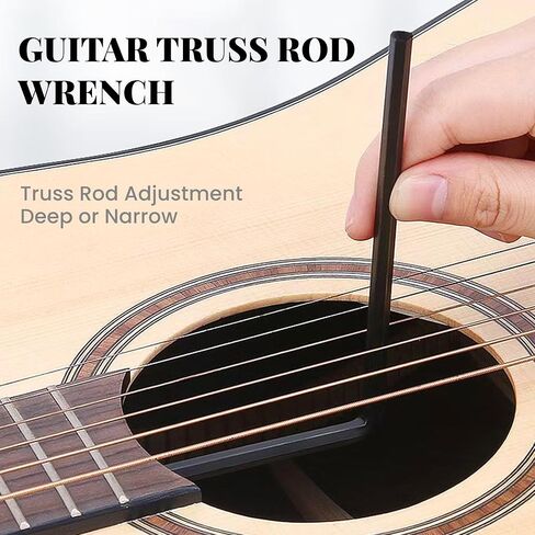 Guitar Truss Rod Wrench Set - 5mm and 4mm Allen Keys for Truss Rod Adjustment in Saudi Arabia