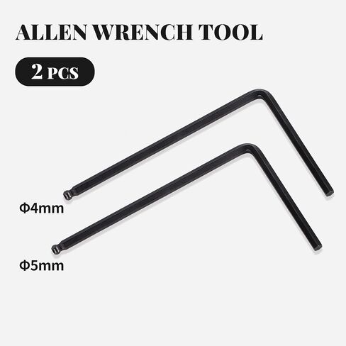 Guitar Truss Rod Wrench Set - 5mm and 4mm Allen Keys for Truss Rod Adjustment in Saudi Arabia