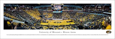 Missouri Tiger Basketball - College Posters, Framed Pictures and Wall Decor by Blakeway Panoramas in Kuwait