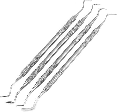 AA PRO Dental Composite Filling Instrument Composite Carvers Set of 4 Double Ended A+ Quality in Saudi Arabia