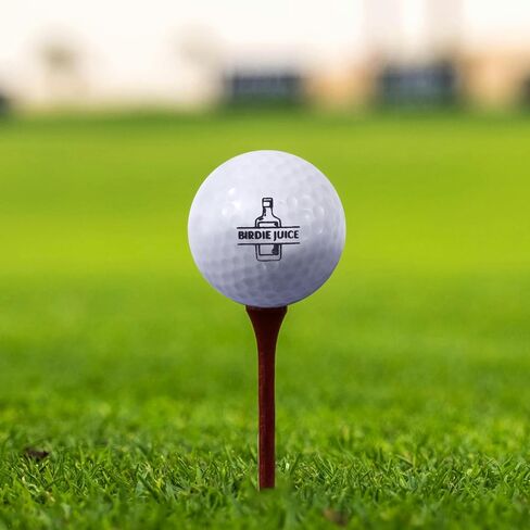 Birdie Juice Golf Ball Stamp, 0.6in Self-Inking Golf Ball Marker Stamper with Printing Ink Reusable Personalized Durable Marking Badge Decals for Men and Women in Saudi Arabia