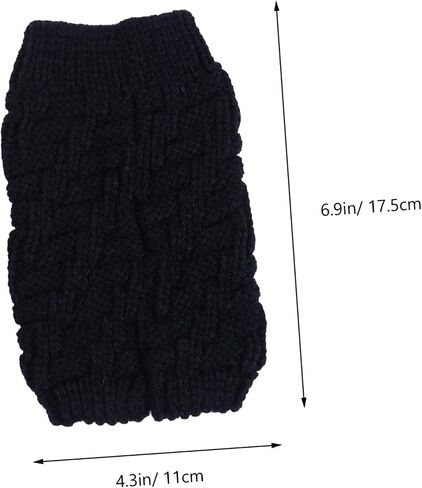 Non-slip Knee Sleeve Support Protector for Men Women Thick Knitting Knee Pad Warm Fibers for Outdoor Office Use Comfortable Durable Design in Saudi Arabia