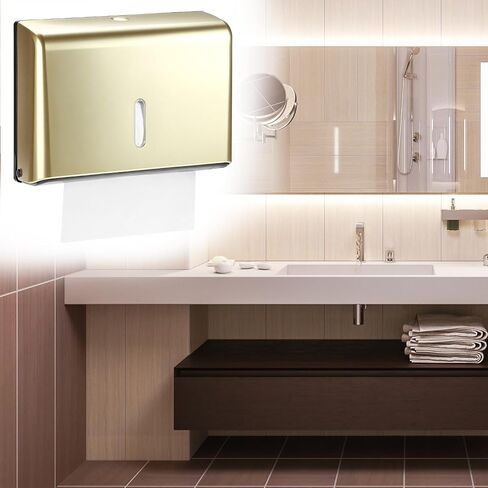 Qwork Paper Pafenser Wall Mount ، 2 Pack Pack Pray Paint Multifold Multifold Hand Pafenser ، Tri-Fold Termly Taild Suffenser in Saudi Arabia