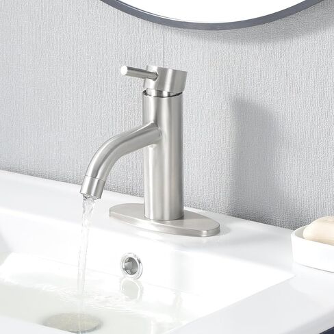 Hotis Gold وعاء الحوض الصنبور ، 360 دوار من الصنبور الذهب الذهب ، مقبض واحد المقبض طويل الجسم فناء السفينة الصنبور ، الحمام الحمام للوعة 1 منبث in Kuwait