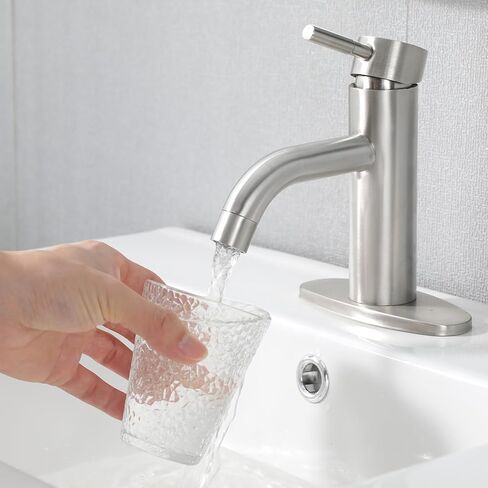 Hotis Gold وعاء الحوض الصنبور ، 360 دوار من الصنبور الذهب الذهب ، مقبض واحد المقبض طويل الجسم فناء السفينة الصنبور ، الحمام الحمام للوعة 1 منبث in Kuwait