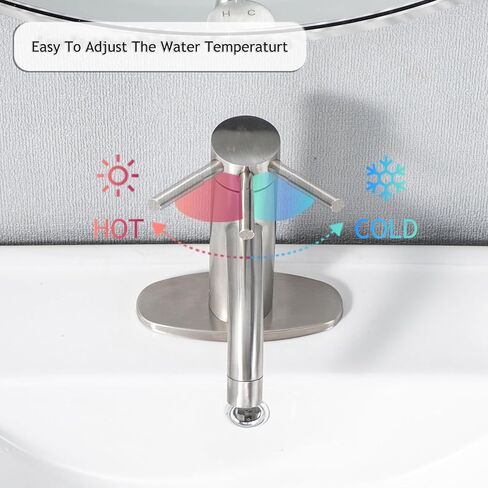 Hotis Gold وعاء الحوض الصنبور ، 360 دوار من الصنبور الذهب الذهب ، مقبض واحد المقبض طويل الجسم فناء السفينة الصنبور ، الحمام الحمام للوعة 1 منبث in Kuwait