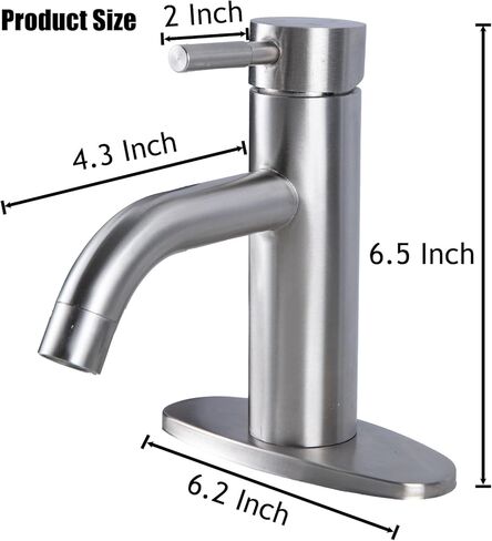 Hotis Gold وعاء الحوض الصنبور ، 360 دوار من الصنبور الذهب الذهب ، مقبض واحد المقبض طويل الجسم فناء السفينة الصنبور ، الحمام الحمام للوعة 1 منبث in Kuwait