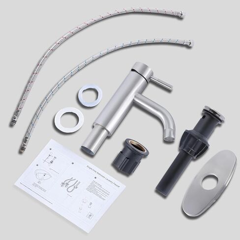 Hotis Gold وعاء الحوض الصنبور ، 360 دوار من الصنبور الذهب الذهب ، مقبض واحد المقبض طويل الجسم فناء السفينة الصنبور ، الحمام الحمام للوعة 1 منبث in Kuwait