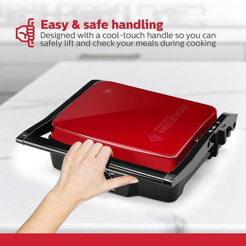 أدوات Holstein المنزلية ، صينية شطيرة 2 من طراز ، صانع ساندويتش بانيني غير الاصطناعي ، Easy Clean Up. مثالي لطهي وجبة الإفطار والجبن المشوي المقرمش والبانينيين والسندويشات اللذيذة in Kuwait