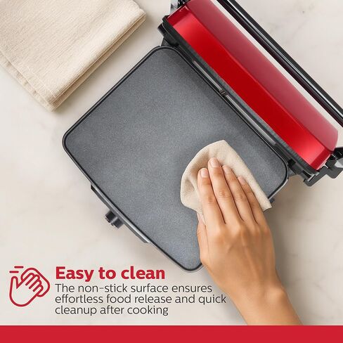 أدوات Holstein المنزلية ، صينية شطيرة 2 من طراز ، صانع ساندويتش بانيني غير الاصطناعي ، Easy Clean Up. مثالي لطهي وجبة الإفطار والجبن المشوي المقرمش والبانينيين والسندويشات اللذيذة in Kuwait