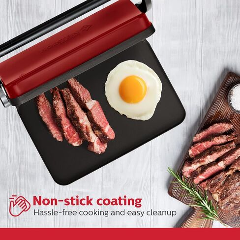 Holstein Housewares, 2-Sice Sandwich Griddle, Non-Stick Panini Press & Breakfast Sandwich Maker, Easy Clean Up. Perfect for Cooking Breakfast, Crispy Grilled Cheese, Savory paninis & Sandwiches in Saudi Arabia
