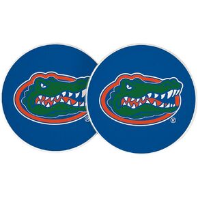 Desert Cactus University of Florida Car Coaster UF Gators Absorbent Sandstone Car Cup Coasters Set of 2 (Design A) in Saudi Arabia