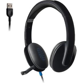 لوجيتيك H540 سماعة يو اس بي، اسود - 981-000510 in Kuwait