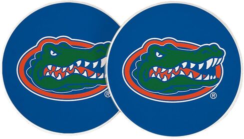 Desert Cactus University of Florida Car Coaster UF Gators Absorbent Sandstone Car Cup Coasters Set of 2 (Design A) in Saudi Arabia