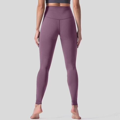 Workout Leggings for Women Soft High Waist Athletic Running Tummy Control Yoga Pants Full-Length Gym Leggings in Kuwait