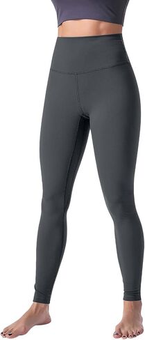 Workout Leggings for Women Soft High Waist Athletic Running Tummy Control Yoga Pants Full-Length Gym Leggings in Kuwait