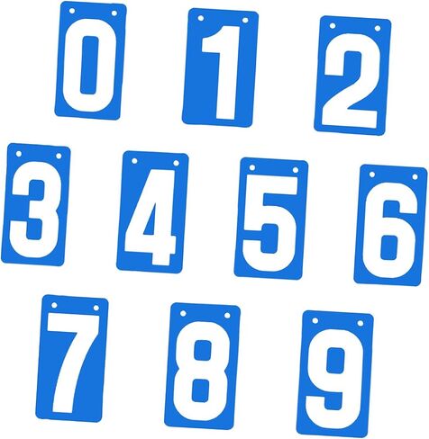 Score Keeper Flip Number Cards Numbers 0-9,Competition,Portable,Table Score Flipper Sports Scoreboard for Soccer Basketball in Saudi Arabia