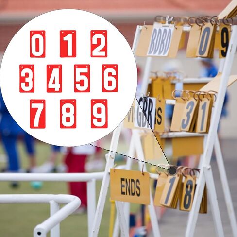 أرقام نقاط أرقام أرقام رقم حارس المرمى 0-9 ، والمنافسة ، والمحمولة ، ودرج الدرجة اللوحة الرياضية الرياضية لكرة السلة لكرة القدم in Kuwait