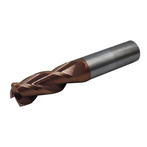 1/2in Solid Carbide Corner Radius End Mill for Aluminum,37 Degree Helix-0.060" Corner Radius,3 Flutes, ZRN Coated Bits Tool for Aluminum and Other Non-Ferrous Materials in Saudi Arabia