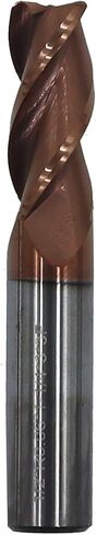 1/2in Solid Carbide Corner Radius End Mill for Aluminum,37 Degree Helix-0.060" Corner Radius,3 Flutes, ZRN Coated Bits Tool for Aluminum and Other Non-Ferrous Materials in Saudi Arabia