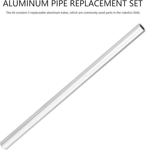 5Pcs Φ12mm Aluminum Tube 10mm ID for Robot Chassis Support 200mm Length 6100-1012-0200 in Saudi Arabia