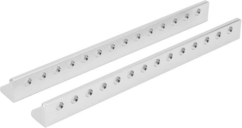 Hilitand 2PCS Robot Aluminium Beam L على شكل 14 حفرة فوقل صناعية 12 × 12 × 120 مم للاستخدام الروبوتات in Saudi Arabia