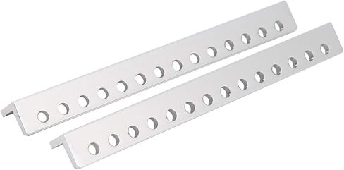 Hilitand 2PCS Robot Aluminium Beam L على شكل 14 حفرة فوقل صناعية 12 × 12 × 120 مم للاستخدام الروبوتات in Saudi Arabia