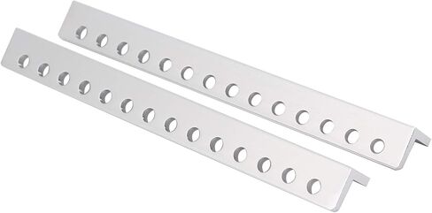 Hilitand 2PCS Robot Aluminium Beam L على شكل 14 حفرة فوقل صناعية 12 × 12 × 120 مم للاستخدام الروبوتات in Saudi Arabia