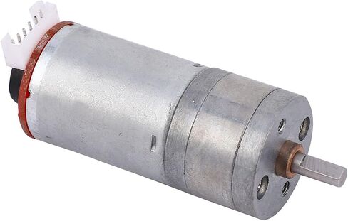 DIY Encoder Gear Motor with Mounting Bracket 65Mm Wheel Kit for Smart Car Robot Dc12V 1000Rpm Industrial Supplies Industrial Automation (Speed ​​30) in Saudi Arabia
