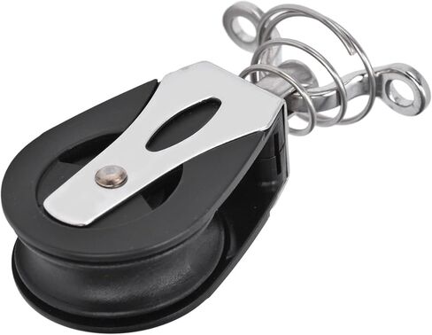 Low Friction, Extreme Durability, 1500 Lb Working Load Limit Stainless Steel Spring Nylon Pulley, Suitable for Fitness Equipment, Marine Use in Saudi Arabia
