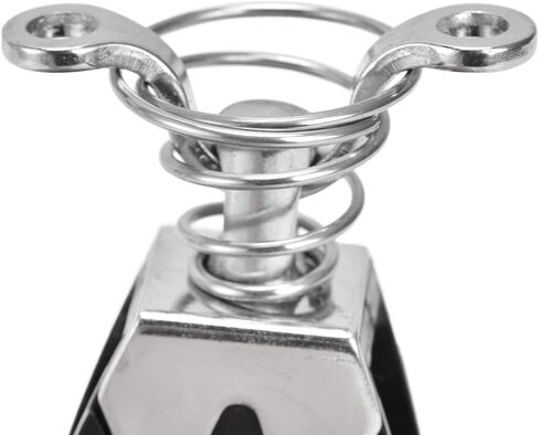 Low Friction, Extreme Durability, 1500 Lb Working Load Limit Stainless Steel Spring Nylon Pulley, Suitable for Fitness Equipment, Marine Use in Saudi Arabia