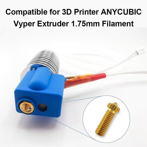 26pcs ender 3 rowzles kit ، مجموعة فوهات MK8 ، فوهات الطابعة 3D النحاسية 0.2/0.3/0.4/0.6/0.8/1.0 مم متوافقة مع creality ender 3 pro v2/ender 3 max/5 pro/ender 3 s1/ender 3 neo/cR10 3D 3D printer nzzle ، in Kuwait