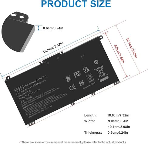 807956-001 بطارية كمبيوتر محمول ل HP الغيار 807957-001 807612-421 807611-421 807611-131 HS04 HS03 HSTNN-LB6U 15-AY039WM 15-AY041WM 15-AY009DX 15-AY052NR TPN-I119 تي بي إن-I120 تي بي إن-I124 240 245 246 250 256 جي 4/ جي 5 in Kuwait