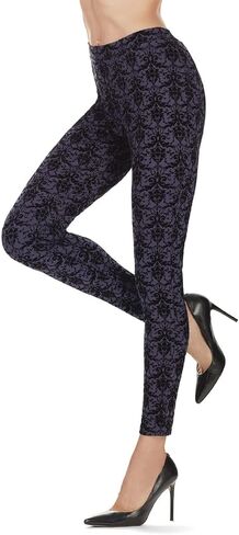 MeMoi Women's Sahi Floral Damask Leggings in Saudi Arabia
