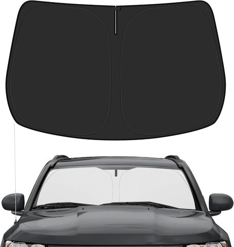 Windshield Sun Shade Custom for 2019-2024 2025 Kia Forte Accessories Foldable Reflective Sunshade for Ultimate Protection Polyester Car Window Shades for Front Windshield Blocks Sun and Heat in Saudi Arabia