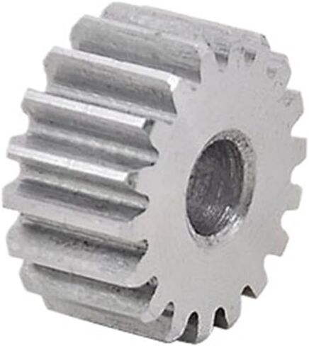 Pinion Hardware for Mechanical Rotation 1pcs 1 Mode Spur Gear 12-27 Teeth Thickness 10mm Carbon Steel Flat Spur Gear Industrial Transmission Motor Gears(23 Teeth-OD 25mm) in Saudi Arabia