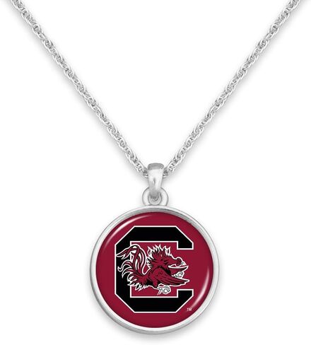 من Heart South Carolina Gamecocks Leah Netclace Jewelry Gift مرخصة من USC in Saudi Arabia