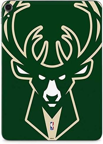 Skinit Skinit Tablet Skin متوافق مع iPad Pro 9.7in - NBA Milwaukee Bucks مرخصة رسميًا in Saudi Arabia