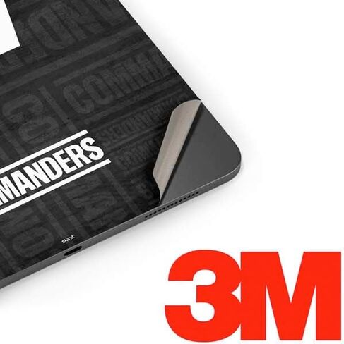 Skinit Decal Tablet Skin Compatible with iPad Pro 12.9in (2017) - Officially Licensed NFL Washington Commanders Black and White Design in Saudi Arabia