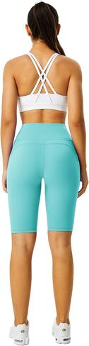 Zinmore Shorts Women High Waisted Yoga Shorts Sports Pants in Kuwait