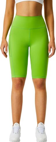 Zinmore Shorts Women High Waisted Yoga Shorts Sports Pants in Kuwait