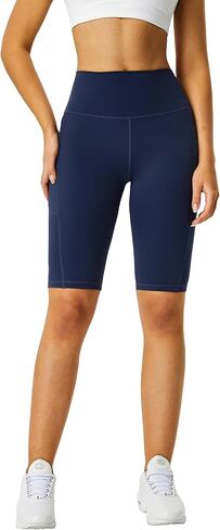 Zinmore Shorts Women High Waisted Yoga Shorts Sports Pants in Kuwait