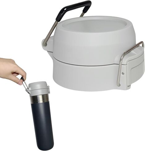 استبدال غطاء متوافق مع Stanley Quick Flip Go 24oz 36oz ، غطاء غطاء زجاجة ماء واحد مع حلقة حمل لرياضة السفر ، تسرب ، خالية من BPA in Kuwait