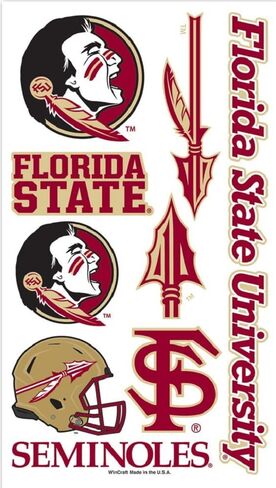 WinCraft Florida State Seminoles Tattoos in Saudi Arabia