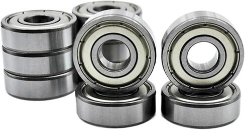 10-100pcs 608 606 607 609 625 626 627 628 ZZ 2RS 2Z DDU Bearings High Performance Roller Skate Skateboard Wheel Bearing(625 ZZ Premium) in Saudi Arabia